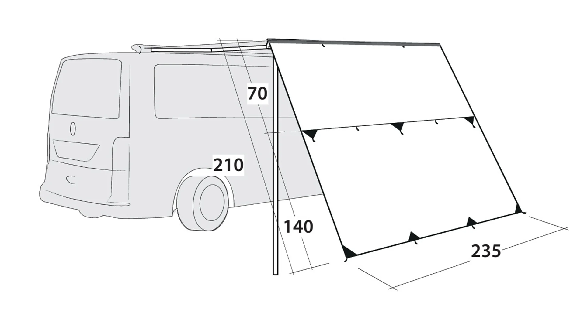 Outwell Hillcrest Tarp - Image 6