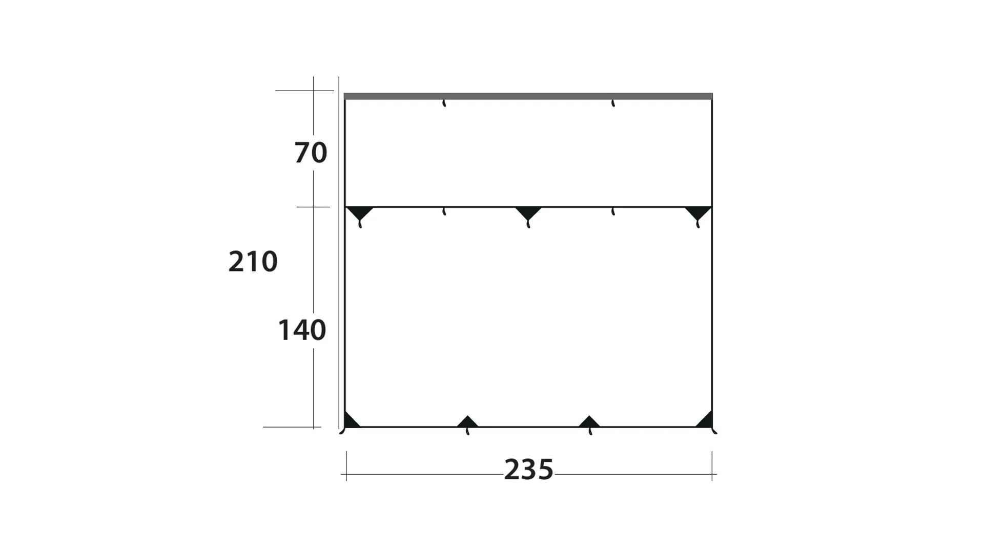 Outwell Hillcrest Tarp - Image 7